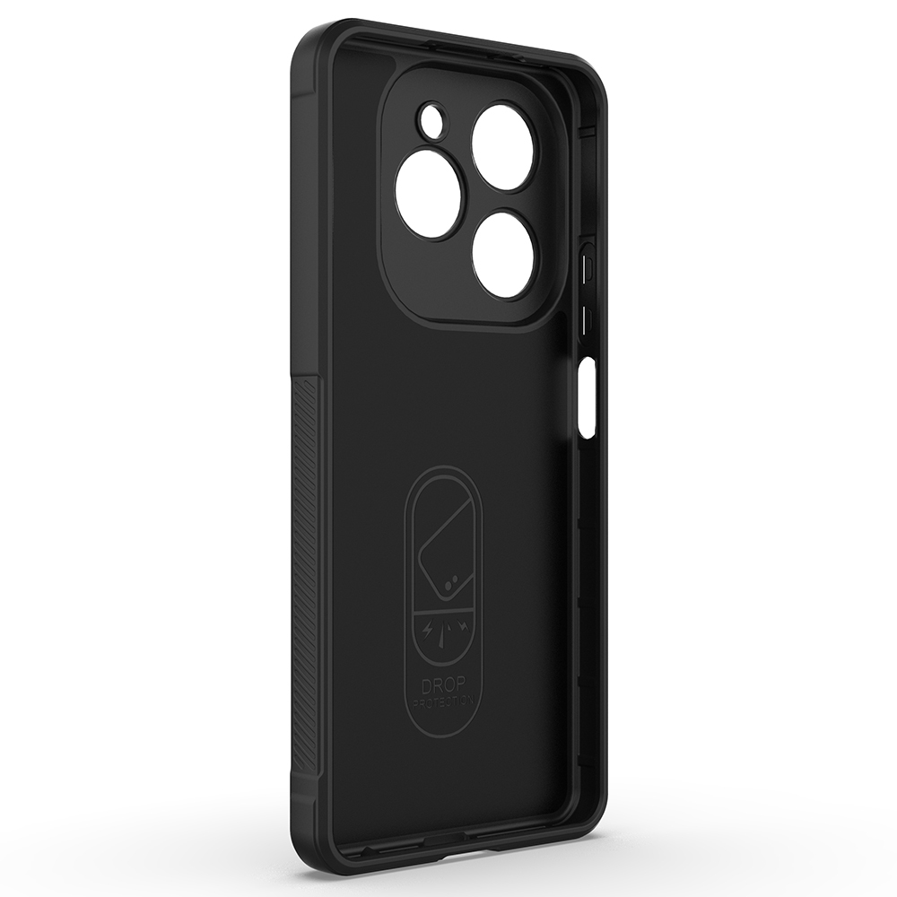 Tecno Spark 20 Pro 4G Kılıf Esnek TPU Oyuklu Arka Yüzey Tasarımlı Zore Etnik Silikon Kapak - 29