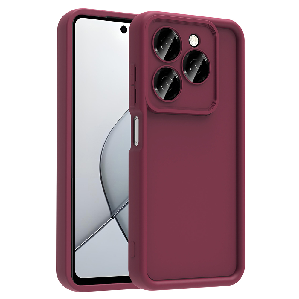 Tecno Spark 20C Case Camera Protection Zore Ananas Cover - 3