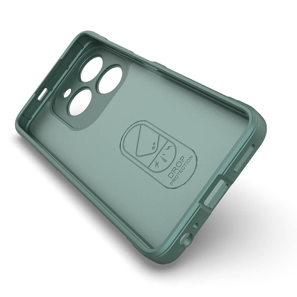 Tecno Spark 20C Case Flexible TPU Hollow Back Design Zore Etnik Silicone Cover - 20