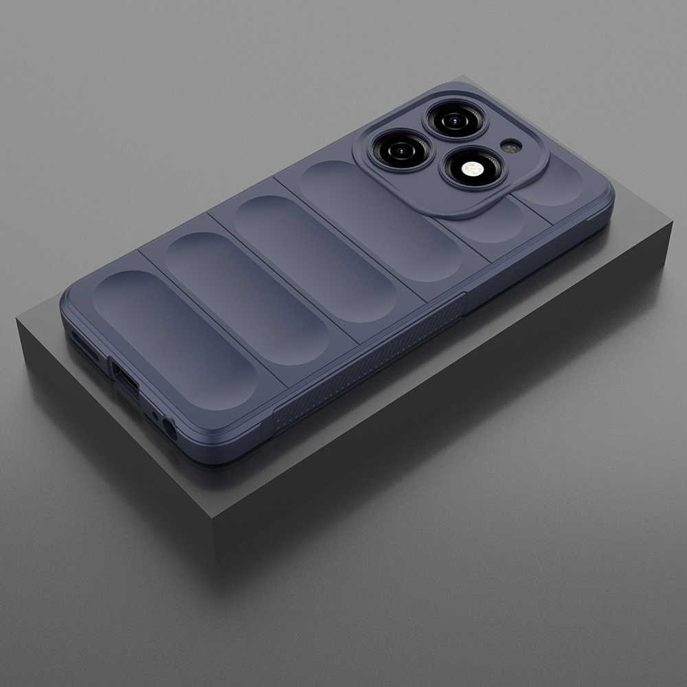 Tecno Spark 20C Case Flexible TPU Hollow Back Design Zore Etnik Silicone Cover - 33