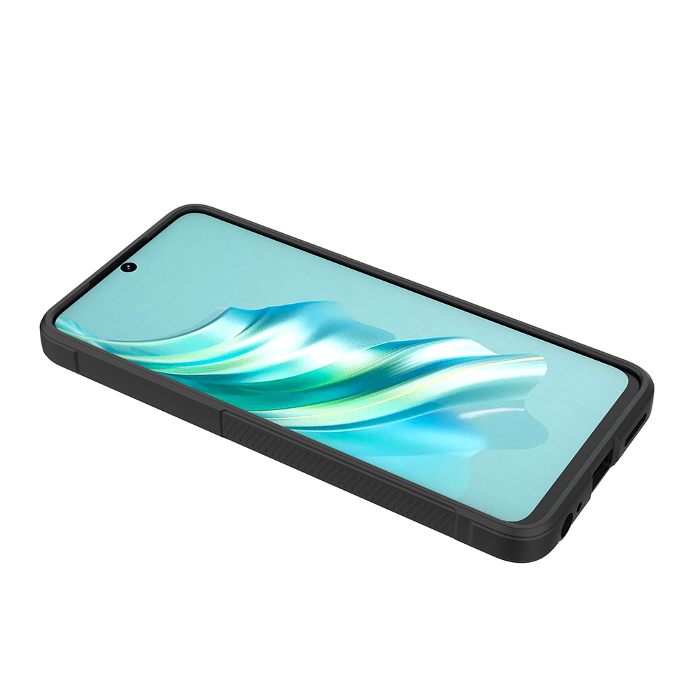 Tecno Spark 20C Kılıf Esnek TPU Oyuklu Arka Yüzey Tasarımlı Zore Etnik Silikon Kapak - 10