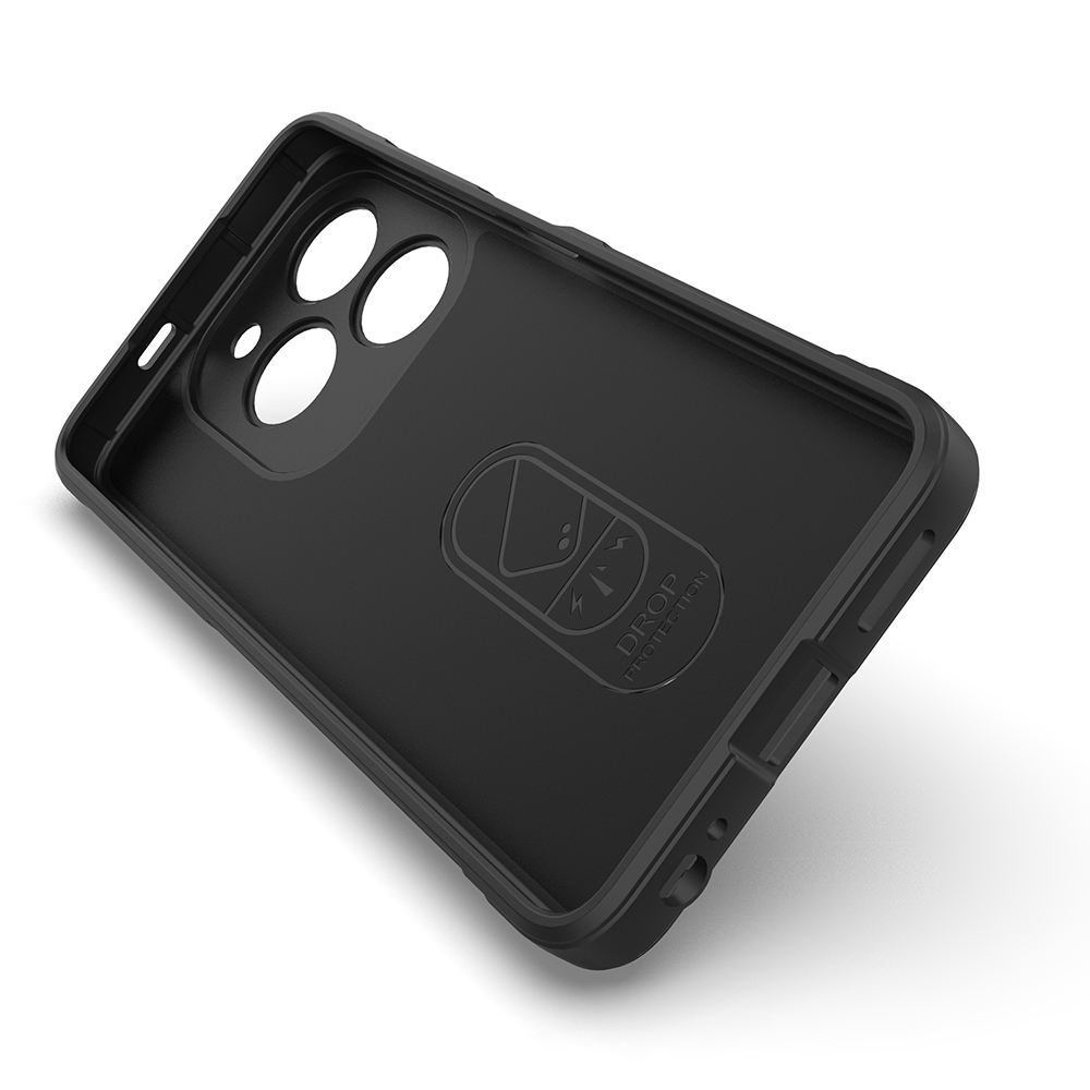 Tecno Spark 20C Kılıf Esnek TPU Oyuklu Arka Yüzey Tasarımlı Zore Etnik Silikon Kapak - 19
