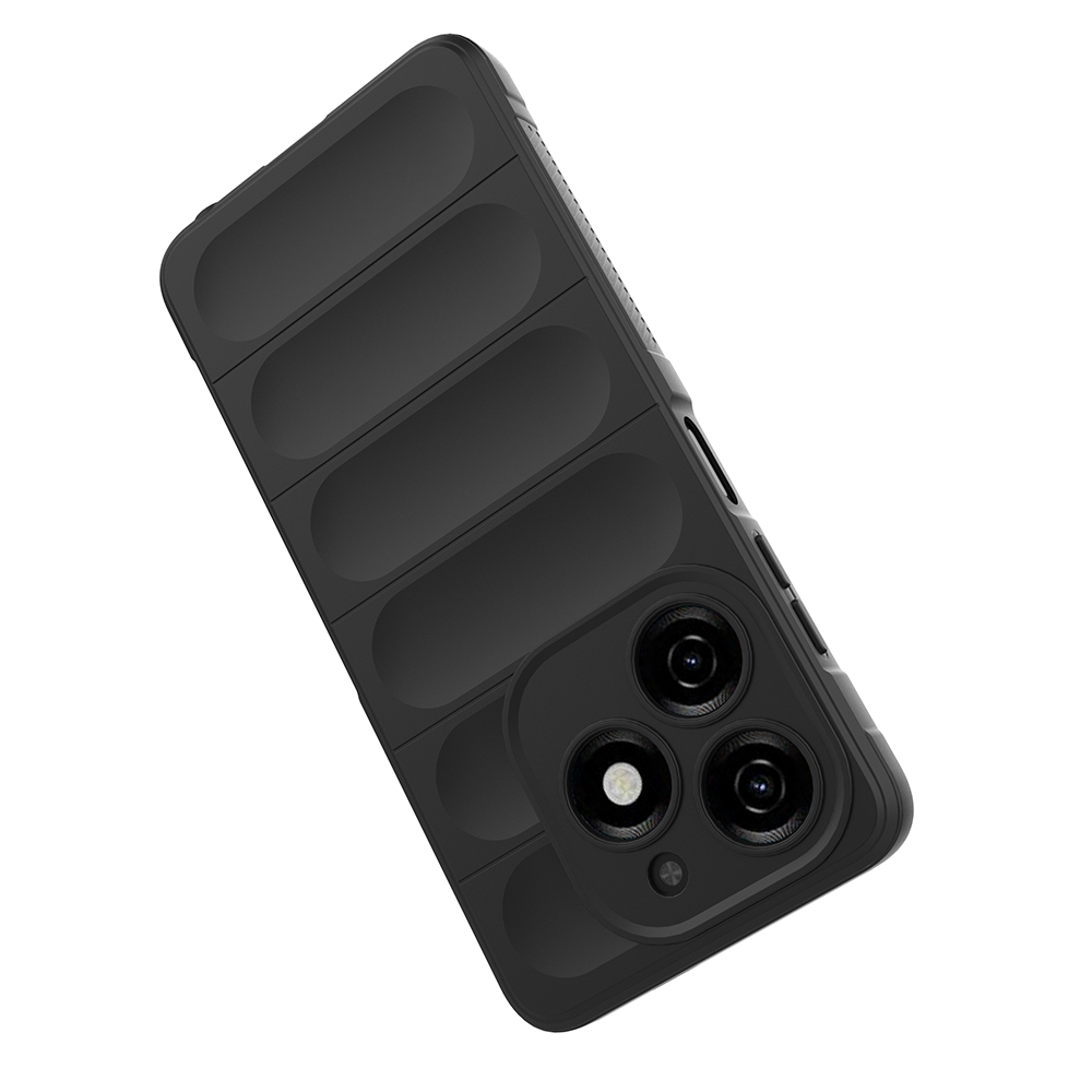 Tecno Spark 20C Kılıf Esnek TPU Oyuklu Arka Yüzey Tasarımlı Zore Etnik Silikon Kapak - 21