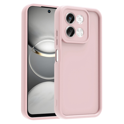 Tecno Spark 30 4G Kılıf Kamera Korumalı Zore Ananas Kapak Pembe