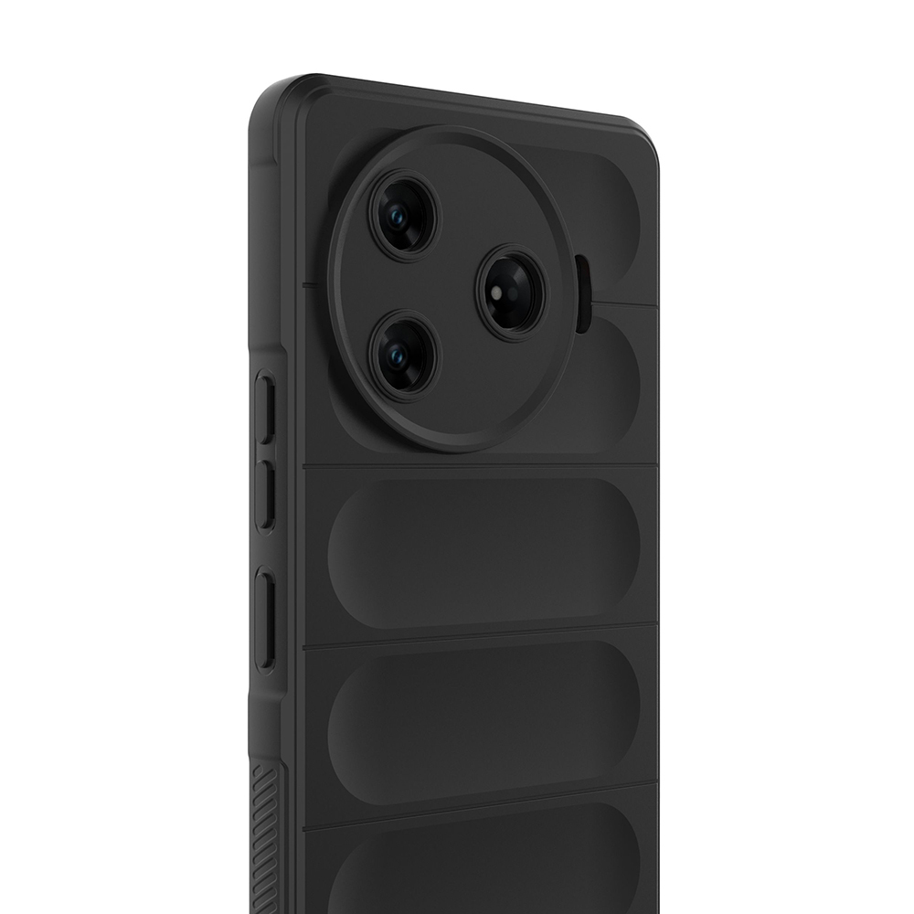 Tecno Spark 30 Pro Kılıf Esnek TPU Oyuklu Arka Yüzey Tasarımlı Zore Etnik Silikon Kapak - 22