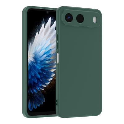 Tecno Spark 40 5G Case Zore Mara Launch Cover Dark Green