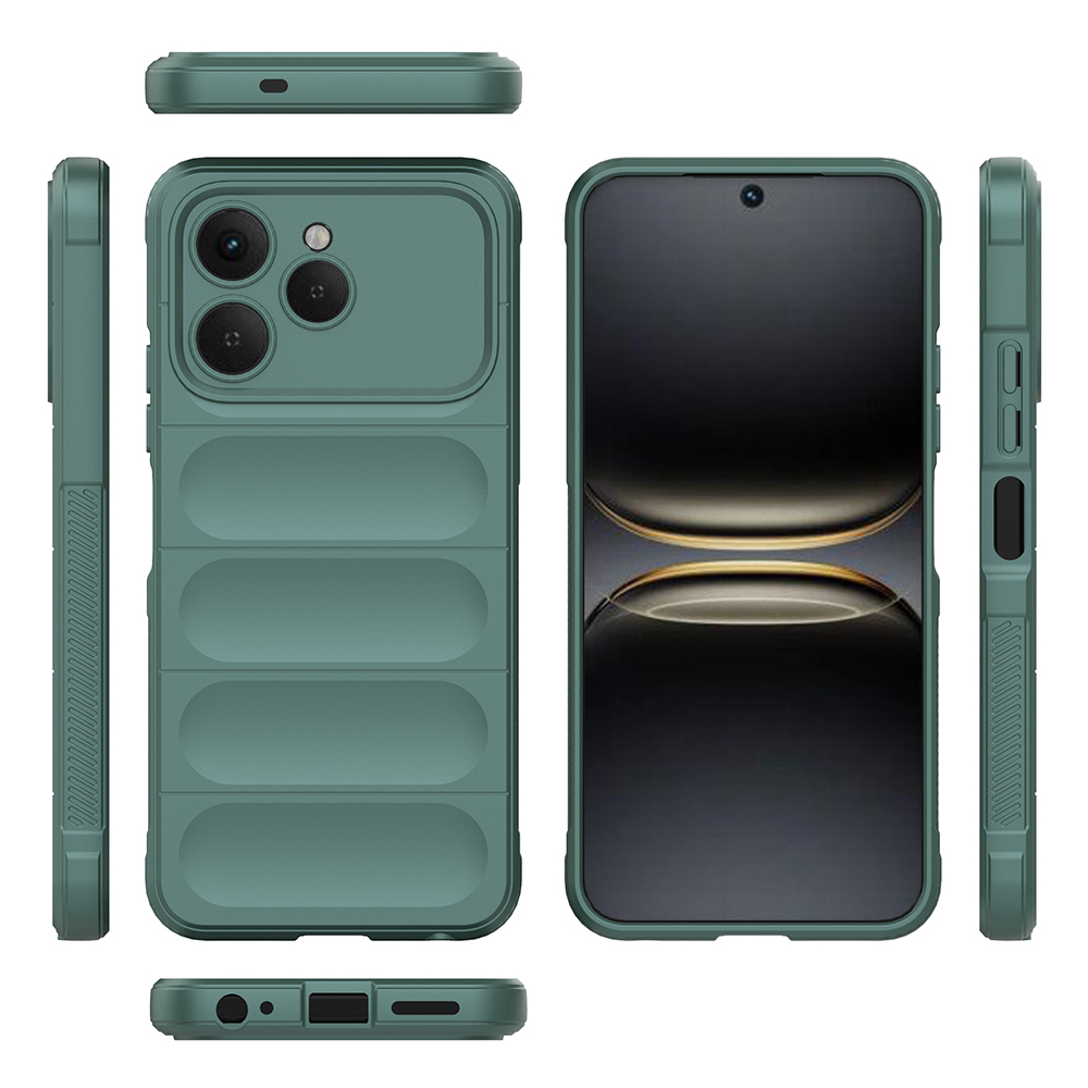 Tecno Spark 40 Case Flexible TPU Hollow Back Surface Design Zore Ethnic Silicone Cover - 27