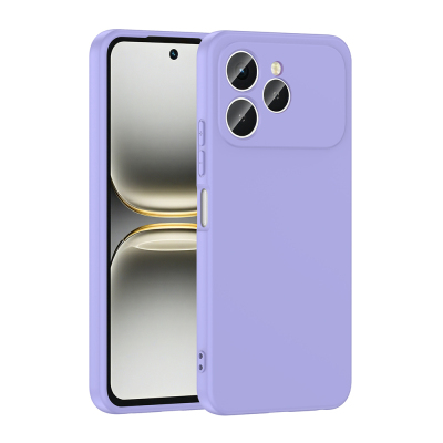 Tecno Spark 40 Case Zore Mara Launch Cover Lila