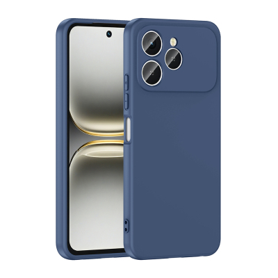 Tecno Spark 40 Case Zore Mara Launch Cover Navy blue