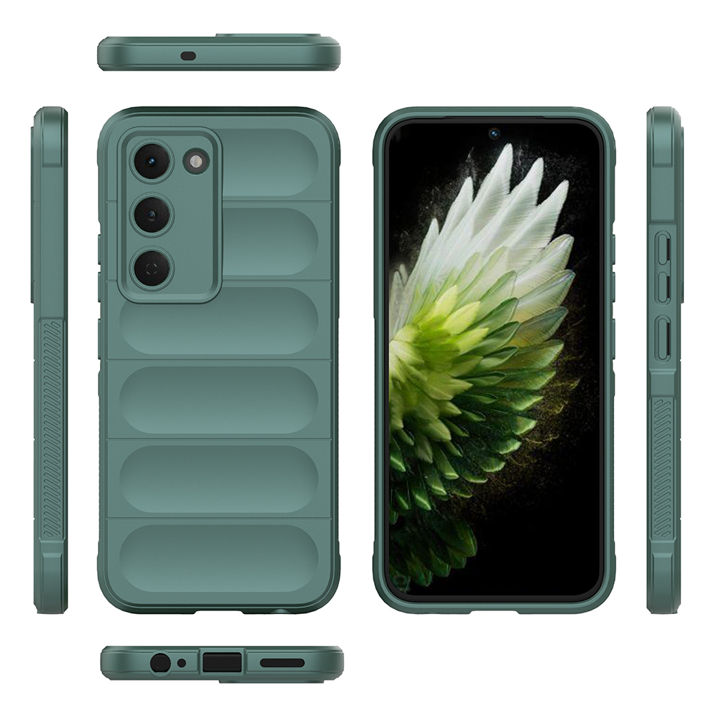 Tecno Spark 40 Pro Case Flexible TPU Hollow Back Surface Design Zore Ethnic Silicone Cover - 28