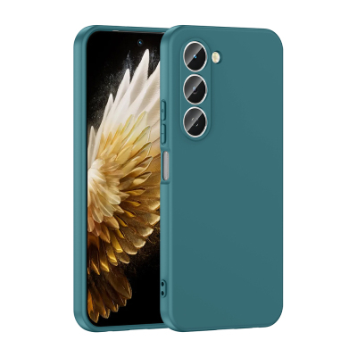 Tecno Spark 40 Pro Kılıf Zore Mara Lansman Kapak Koyu Yeşil