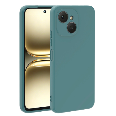 Tecno Spark 40C Case Zore Mara Lansman Cover Dark Green