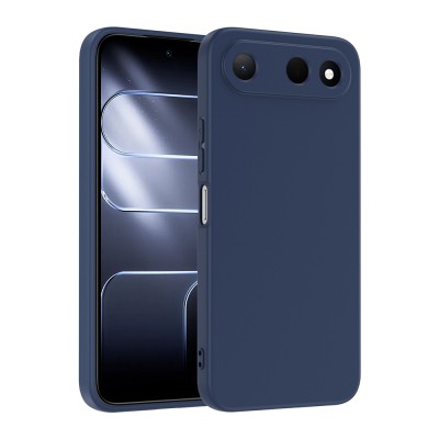 Tecno Spark 50 5G Case Zore Mara Lansman Cover Navy blue
