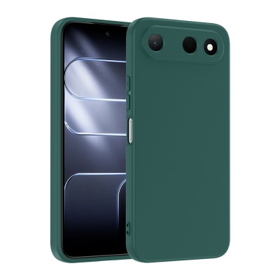 Tecno Spark 50 5G Kılıf Zore Mara Lansman Kapak Koyu Yeşil