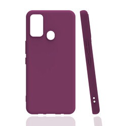 Tecno Spark 7T Case Zore Biye Silicon Purple