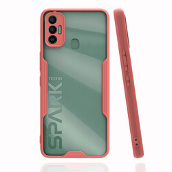 Tecno Spark 7T Case Zore Parfe Cover Pink