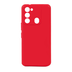 Tecno Spark 8C Case Zore Biye Silicon Red