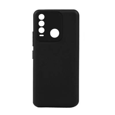 Tecno Spark 8T Case Zore Biye Silicone Black