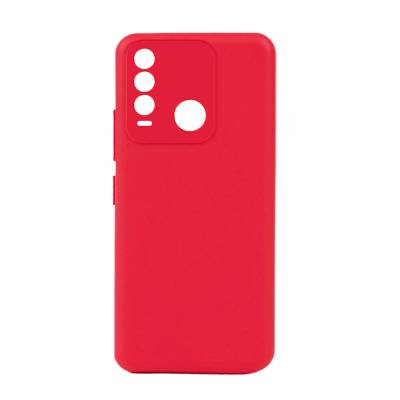 Tecno Spark 8T Case Zore Biye Silicone Red