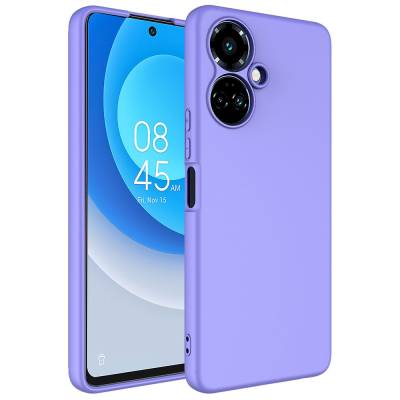 Tecno Spark 9 Pro Case Zore Mara Lansman Cover Lila