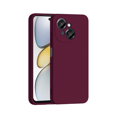 Tecno Spark Go 1 2025 Kılıf Zore Mara Lansman Kapak Koyu Mor