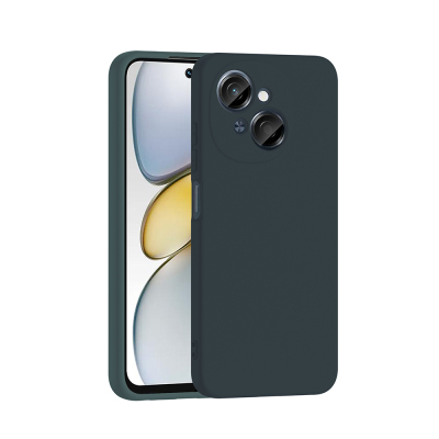 Tecno Spark Go 1 2025 Kılıf Zore Mara Lansman Kapak Koyu Yeşil