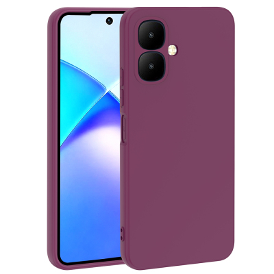 Tecno Spark Go 2 Case Zore Mara Launch Cover Koyu Mor