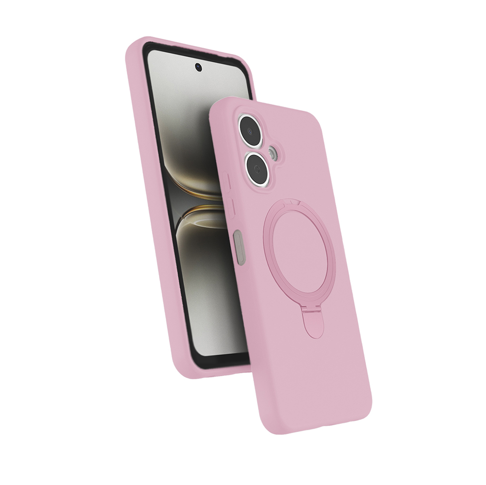 Tecno Spark Go 2 Kılıf M-safe Şarj Özellikli Standlı Zore Samara Kapak - 2