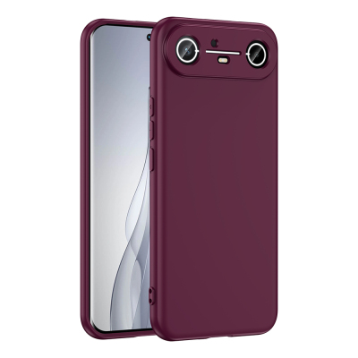 Tecno Spark Slim 5G Case Zore Mara Launch Cover Koyu Mor