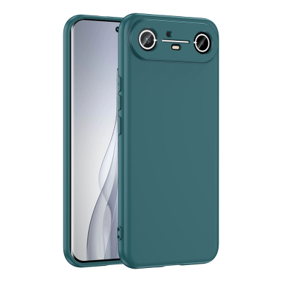 Tecno Spark Slim 5G Case Zore Mara Launch Cover Dark Green