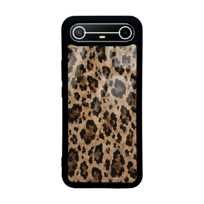 Tecno Spark Slim 5G Kılıf Kamera Korumalı Desenli Zore Lusi Kapak Kahve Leopar