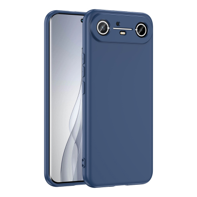 Tecno Spark Slim 5G Kılıf Zore Mara Lansman Kapak Lacivert