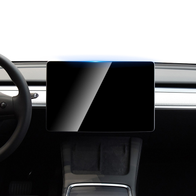 Tesla Model Y CaseWorld Car Multimedia Applicator Screen Protector Şeffaf