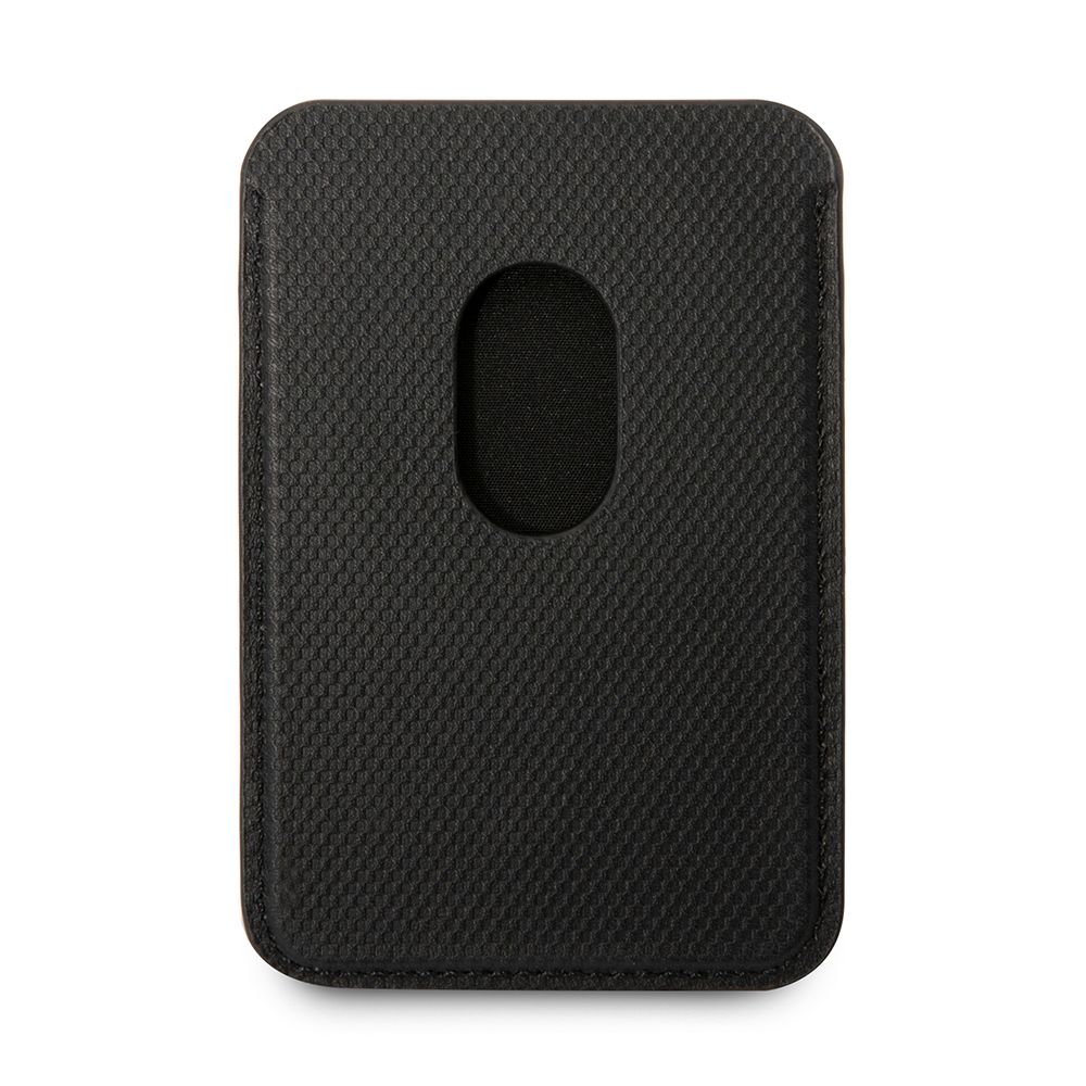 Tumi Original Licensed 2 Chamber Metal Logo Leather Magnetic Card Holder - 8