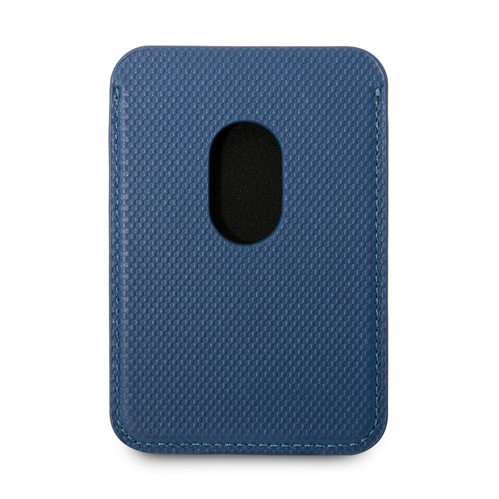 Tumi Original Licensed 2 Chamber Metal Logo Leather Magnetic Card Holder - 9