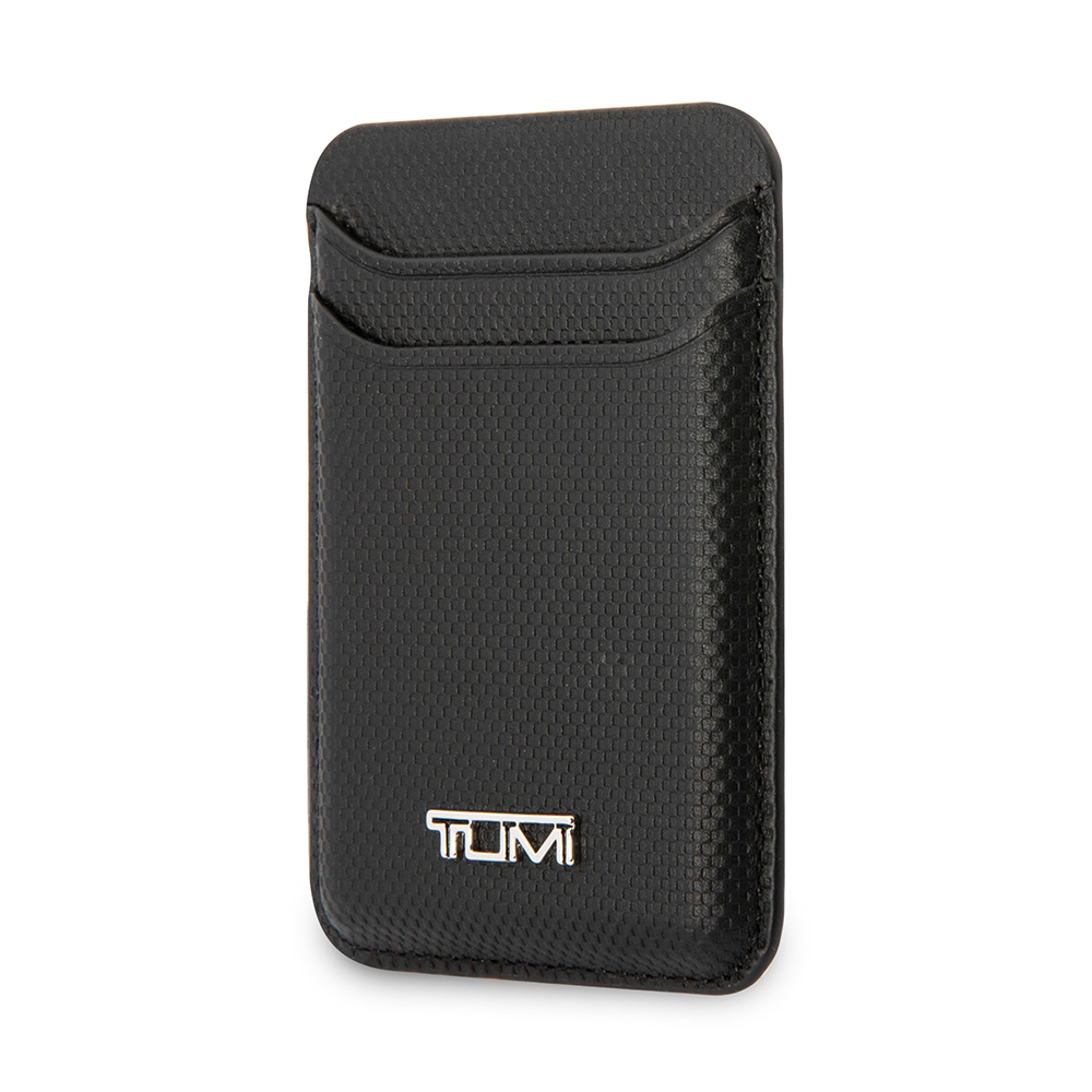Tumi Orjinal Lisanslı 2 Hazneli Metal Logolu Deri Magnetik Kartlık - 1