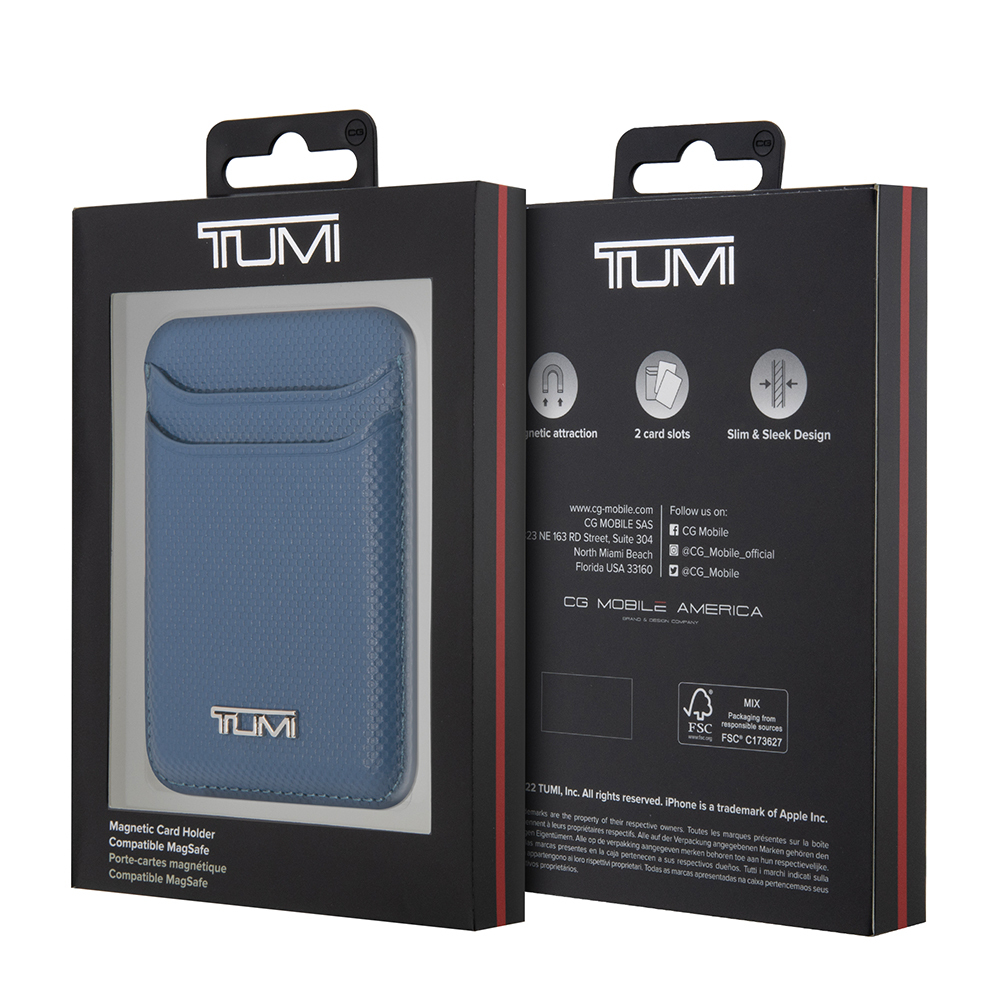 Tumi Orjinal Lisanslı 2 Hazneli Metal Logolu Deri Magnetik Kartlık - 12