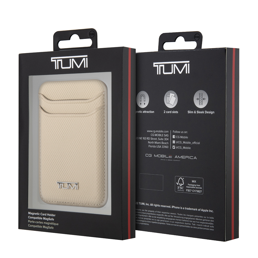 Tumi Orjinal Lisanslı 2 Hazneli Metal Logolu Deri Magnetik Kartlık - 13