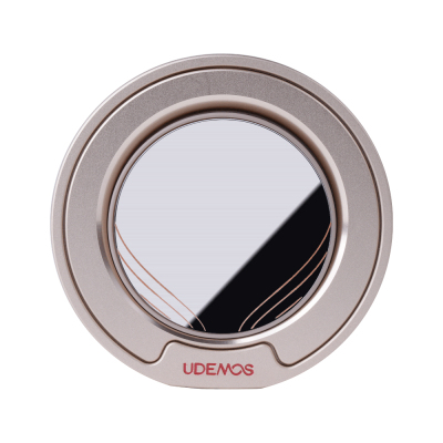 Udemos Freedom Serisi FreeFlow 360 Derece Dönebilen Magnetik Ring Stand Telefon Tutucu Gold