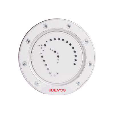 Udemos Wind Series FreeFlow 360 Degree Rotating Magnetic Ring Stand Phone Holder White