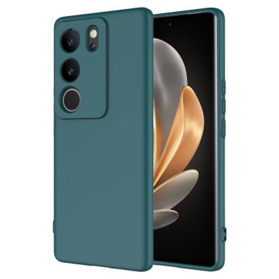 Vivo V29 5G Case Zore Mara Lansman Cover Dark Green