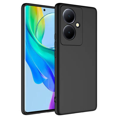 Vivo V29 Lite 5G Case Zore Mara Lansman Cover Black