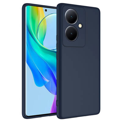 Vivo V29 Lite 5G Case Zore Mara Lansman Cover Navy blue