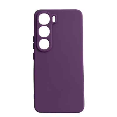 Vivo V40 Lite Case Zore Biye Silicone Purple