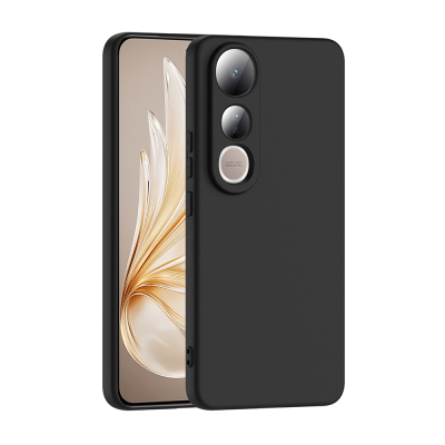 Vivo V50 Lite 4G Kılıf Zore Mara Lansman Kapak Siyah