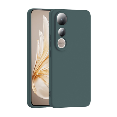 Vivo V50 Lite Case Zore Mara Lansman Cover Dark Green