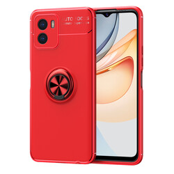 Vivo Y15S Case Zore Ravel Silicon Cover Red