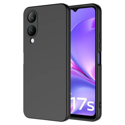 Vivo Y17S Case Zore Mara Launch Cover Black