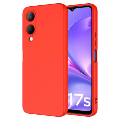 Vivo Y17S Case Zore Mara Launch Cover Red