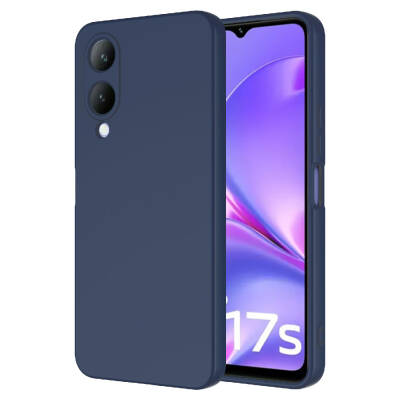 Vivo Y17S Case Zore Mara Launch Cover Navy blue